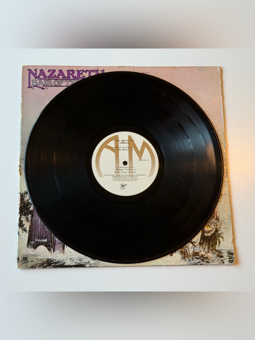 Nazareth Hair of the Dog LP Vinyl Record 1975 A&M SP-4511 Original US Press VG+ - Picture 5 of 16